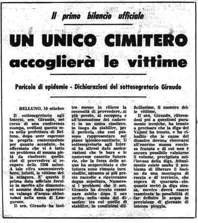 10 Ottobre 1963